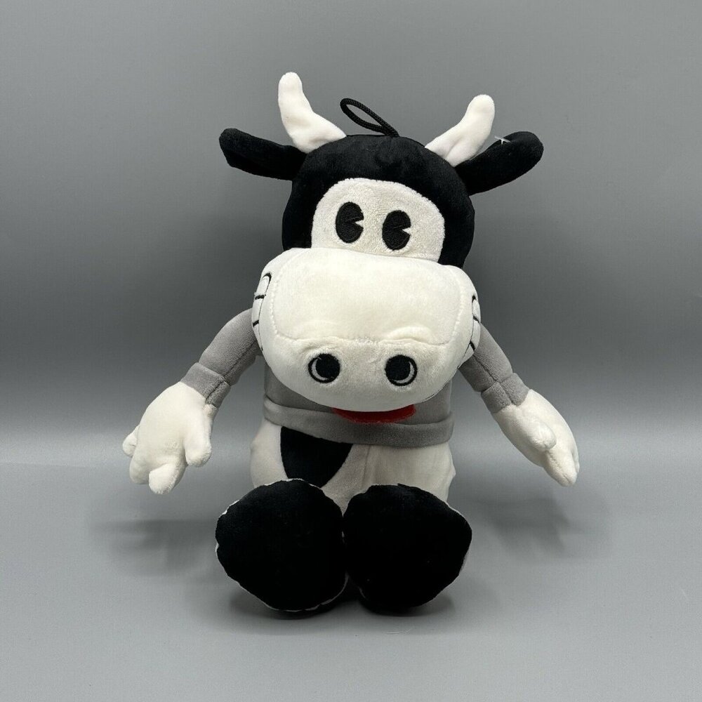 Fiesta Gordy Cow Plush Hanger 12" Black White - Picture 1 of 8